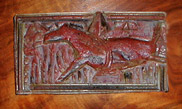 fine art relief tile by Lawrence Kinney