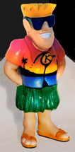 Kahuna Man Sculpture